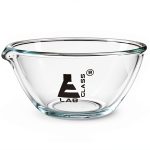 EISCO Evaporating Basin, 15ml - Flat Bottom, with Spout - Borosilicate 3.3 Glass - Mixing Dish Bowl, Laboratory, Kitchen, Crafts-0