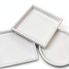PTFE Teflon Container, Square/Round PTFE Tetrafluoride Dish, Evaporating Dish, PTFE Dish Tray, Internal Depth 15mm Teflon Disc for Lab & Research (Square, innerW*L*Depth=150 * 150 * 15mm)-2