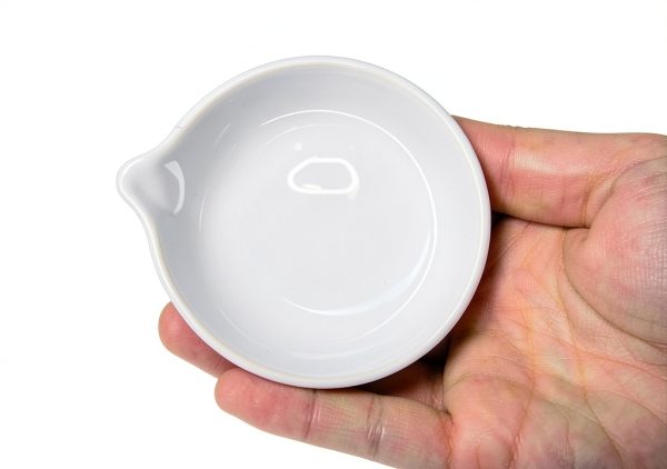 Evaporating Dish, Porcelain, 70x28mm, 50ml-1