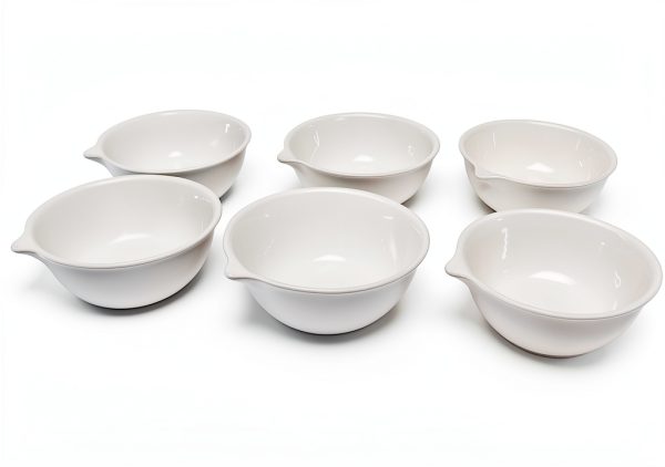 Porcelain Evaporating Dish 80ml OD 80mm Silico Chemico Pack of 24-5