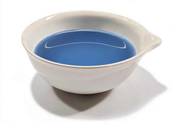 Evaporating Dish 70ml by Eisco Labs Porcelain Round with Spout-1