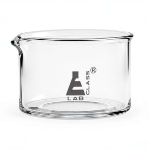 EISCO Crystallizing Dish 100ml Bottom with Spout Borosilicate 3.3-0