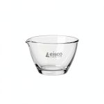 EISCO Evaporating Basin, 45ml - Flat Bottom, with Spout - Borosilicate 3.3 Glass - Mixing Dish Bowl, Laboratory, Kitchen, Crafts-0