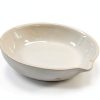 Eisco Labs Evaporating Basin - Porcelain - Flat Form with Spout - 50 ml-1