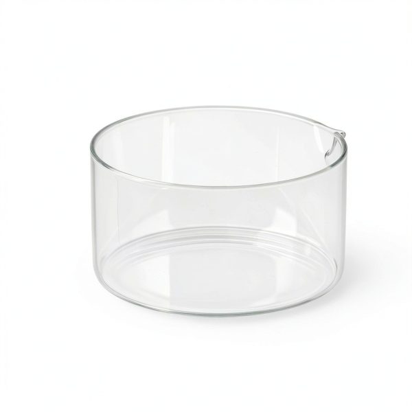 Crystallizing Dish 500ml Borosilicate by QWORK Flat Bottom Lab Dish-5