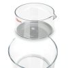 Crystallizing Dish 500ml Borosilicate by QWORK Flat Bottom Lab Dish-3