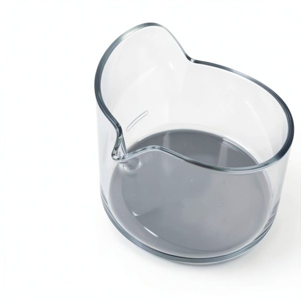 Crystallizing Dish 500ml Borosilicate by QWORK Flat Bottom Lab Dish-2