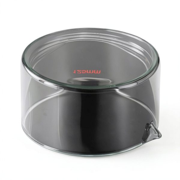Crystallizing Dish 500ml Borosilicate by QWORK Flat Bottom Lab Dish-1