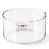 Crystallizing Dish 500ml Borosilicate by QWORK Flat Bottom Lab Dish-0