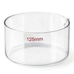 Crystallizing Dish 500ml Borosilicate by QWORK Flat Bottom Lab Dish-0