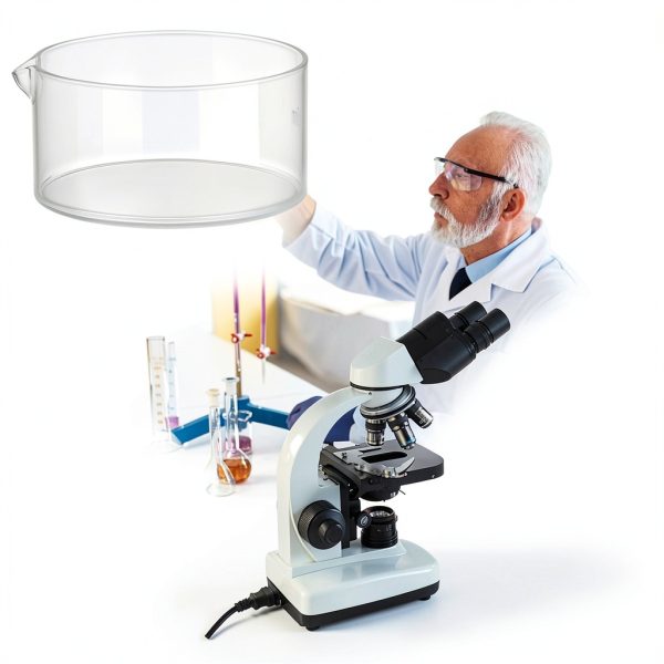 Borosilicate Glass Crystallizing Dish QWORK 1000ml Resistant Lab Dish-7